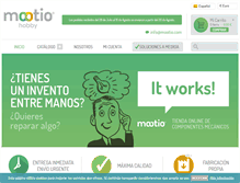 Tablet Screenshot of mootio-hobby.com